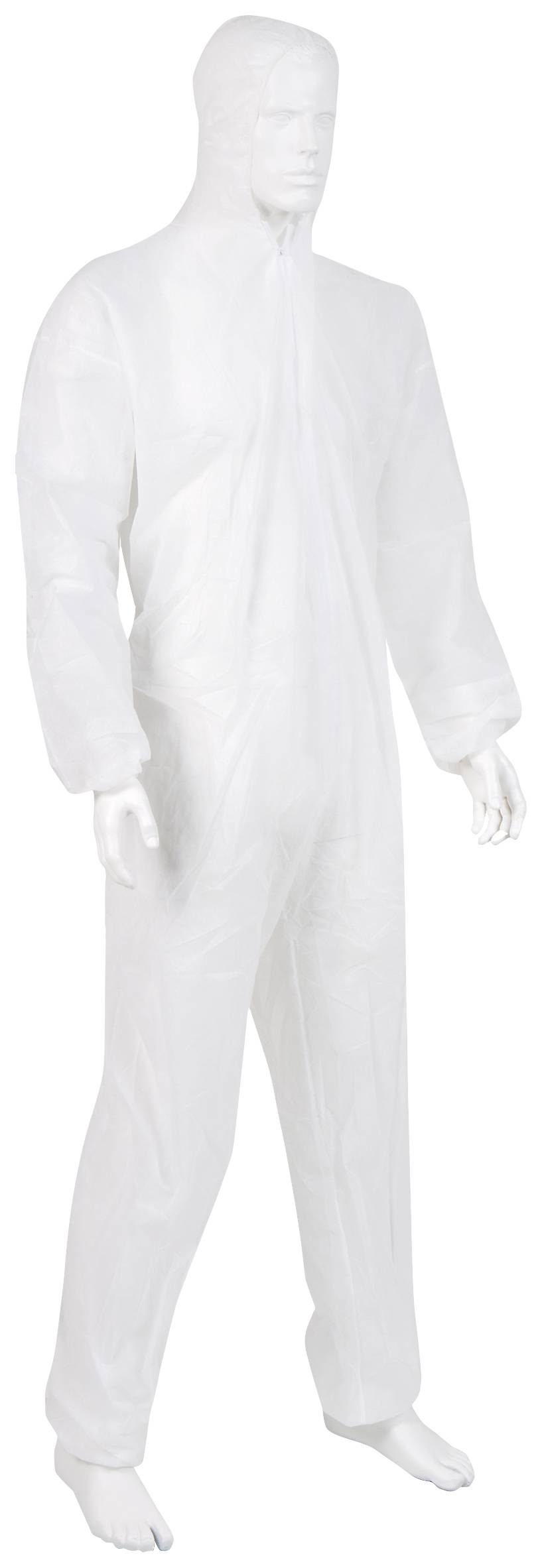 medical care & serve 1005176 Einmal-Schutzoverall EXTRAGROß XXL Kleider-Größe: XXL Weiß