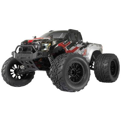 Reely New2 Super Combo Brushed 1:10 RC Modellauto Elektro Monstertruck Allradantrieb (4WD) 100% RtR 2,4 GHz inkl. Akku,