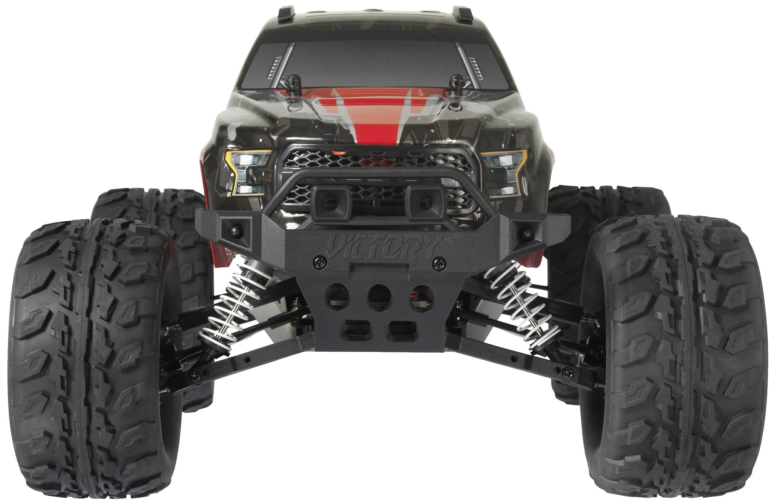 Reely New2 Super Combo Brushed 1:10 RC Modellauto Elektro Monstertruck Allradantrieb (4WD) 100% RtR 2,4 GHz inkl. Akku, -2