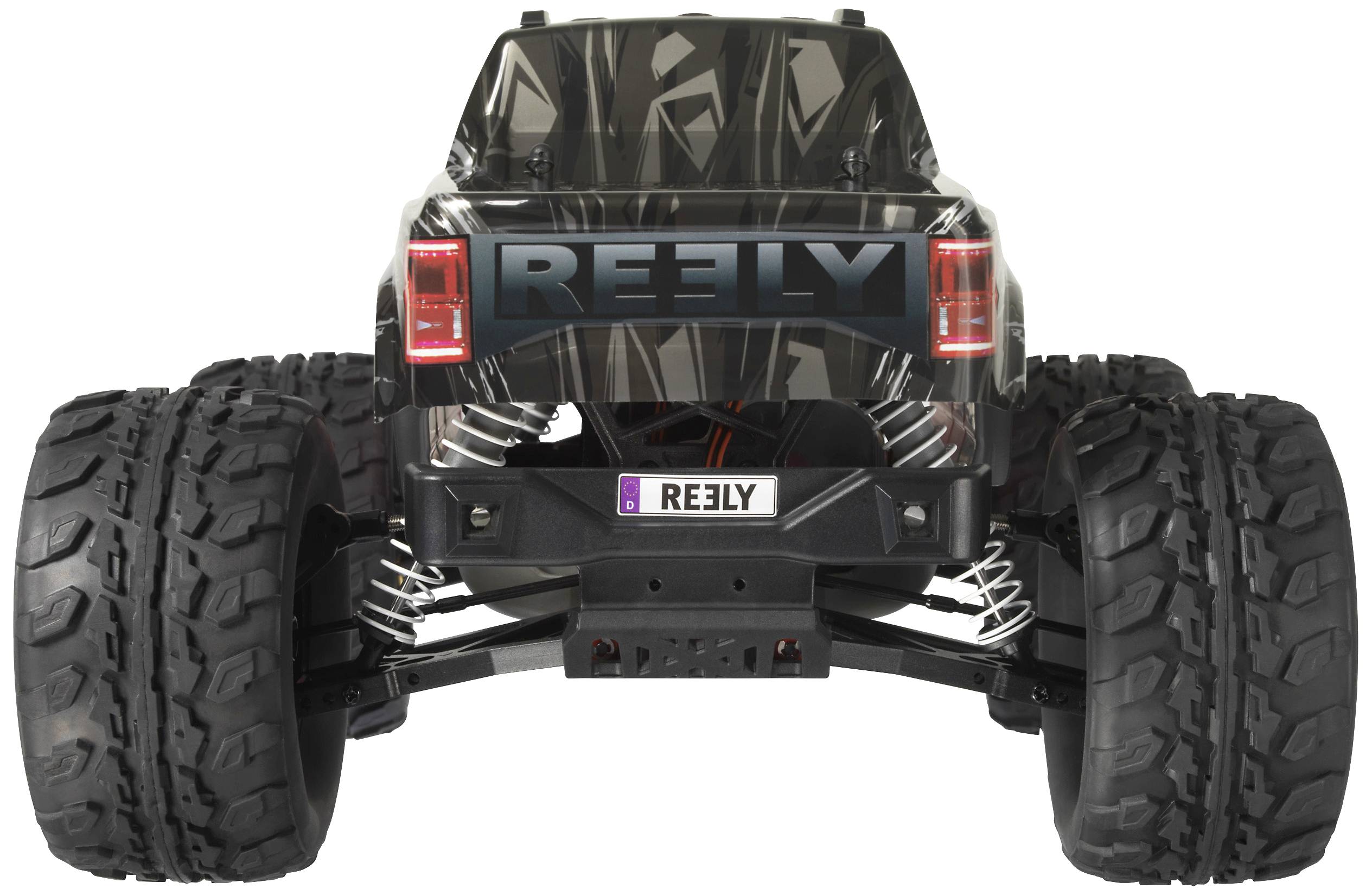 Reely New2 Super Combo Brushed 1:10 RC Modellauto Elektro Monstertruck Allradantrieb (4WD) 100% RtR 2,4 GHz inkl. Akku, -3