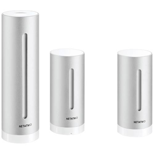 Thumbnail - Netatmo Smarte Wetterstation + Innenmodule Bundle NBU-NWS-NIM-EU WLAN-Wetterstation Vorhersage für 6 Tage Anzahl Sensore...