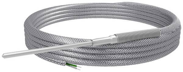 Emko Temperatursensor TCMS-M03-L100-K02.J Fühler-Typ J Messbereich Temperatur-50 bis +800 °C Fühlerbreite 3 mm