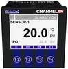 Emko CHANNEL8-N 2-Punkt-Regler Temperaturregler Pt100 -50 bis +400 °C Relais 5 A (L x B x H) 96 x 96 x 96 mm