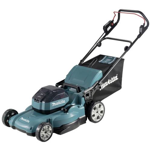Makita LM002JM101 Akku Akku-Rasenmäher inkl. Akku, inkl. Ladegerät 64 V Schnittbreite (max.) 53.4 cm Geeignet für 1600 m...