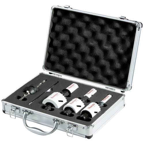 Makita E-12326 Lochsägen-Set 8teilig 20 mm, 25 mm, 32 mm, 40 mm, 51 mm, 65 mm 1 Set