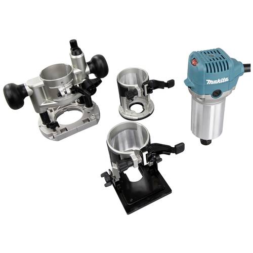 Makita Multifunktionsfräse RT0702CX2J mit Zubehör 710 W