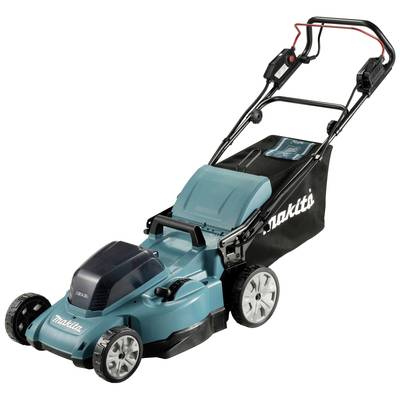 Makita DLM481Z Akku Rasenmäher ohne Akku, ohne Ladegerät 2 x 18 V Schnittbreite (max.) 48 cm Geeignet für 800 m²