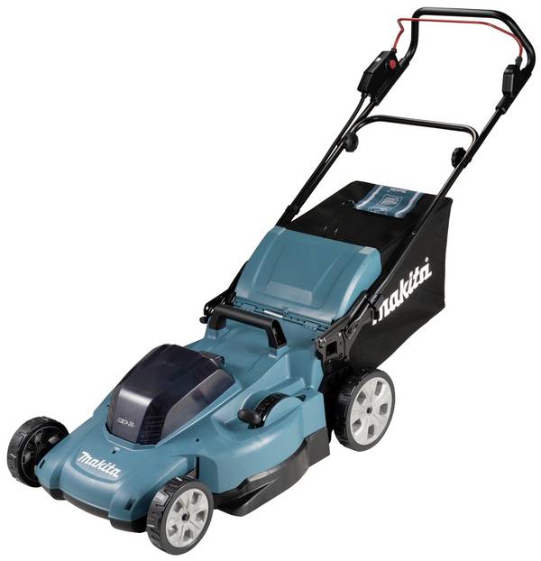 Makita DLM538Z Akku Akku-Rasenmäher ohne Akku, ohne Ladegerät 2 x 18 V Schnittbreite (max.) 53 cm Geeignet für 700 m²