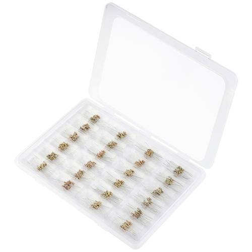 Thumbnail - TRU COMPONENTS TC-10358328 Kohleschicht-Widerstand Sortiment axial bedrahtet 0207 5 % 1 Set