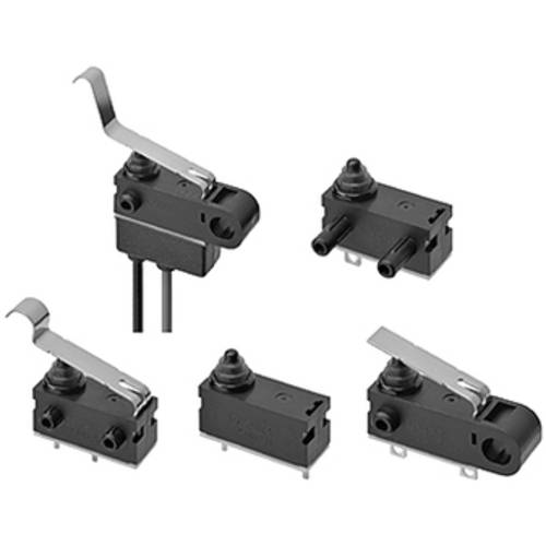 Thumbnail - Omron D2AW-ER063D-R Mikroschalter 12 V/DC 0.1 A 1 x Aus/(Ein) 1 St. Bag