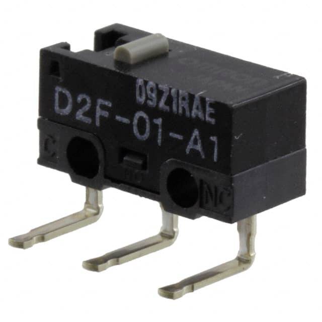 Omron D2F-01-A1 Mikroschalter 30 V/DC 0.1 A 1 x Ein/(Ein) 1 St. Bag
