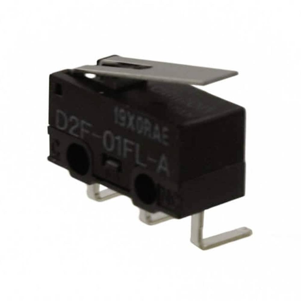 Omron D2F-01FL-A Microschakelaar 30 V/DC 0.1 A 1x aan/(aan) 1 stuk(s) Bag