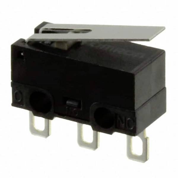 Omron D2F-01FL-D3 Mikroschalter 30 V/DC 0.1 A 1 x Ein/(Ein) 1 St. Bag