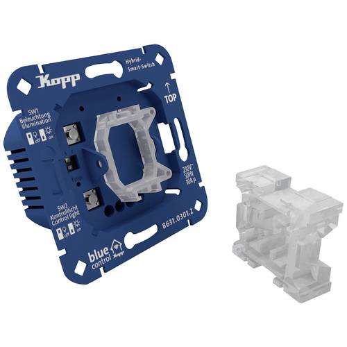 BC.HybSwi.3Dr/1Ch-Taster Blue-Control 1-Kanal Funk-Schaltaktor Blau