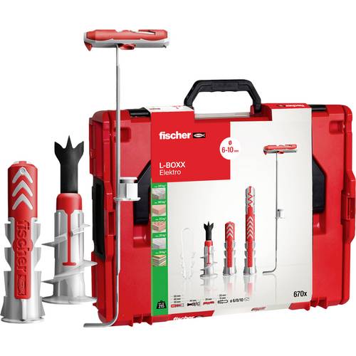 Fischer 553119 Dübel-Sortimentsbox 670 St.