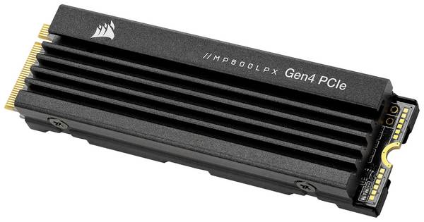 CORSAIR MP600 PRO LPX - SSD - 2 TB - intern - M.2 2280 - PCIe 4.0 x4 (NVMe)