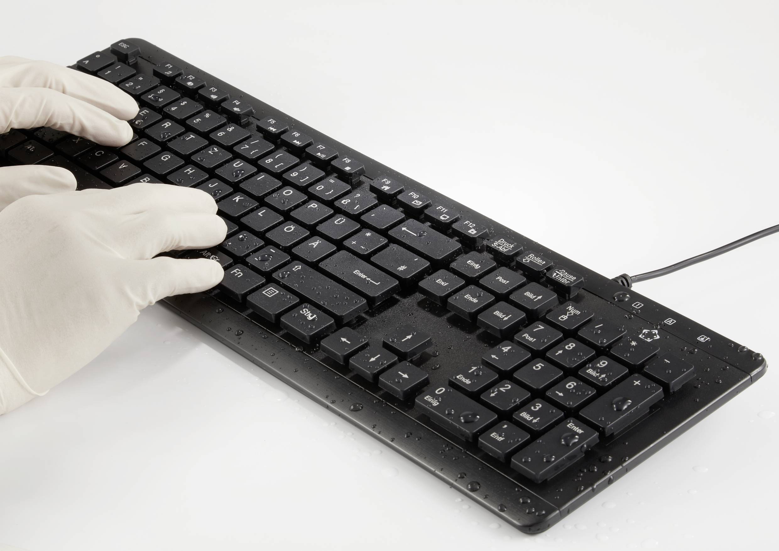 USB-Tastatur RF-KB-300 Schwarz-4