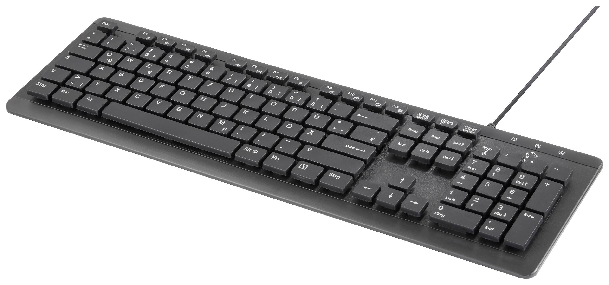 USB-Tastatur RF-KB-300 Schwarz-2