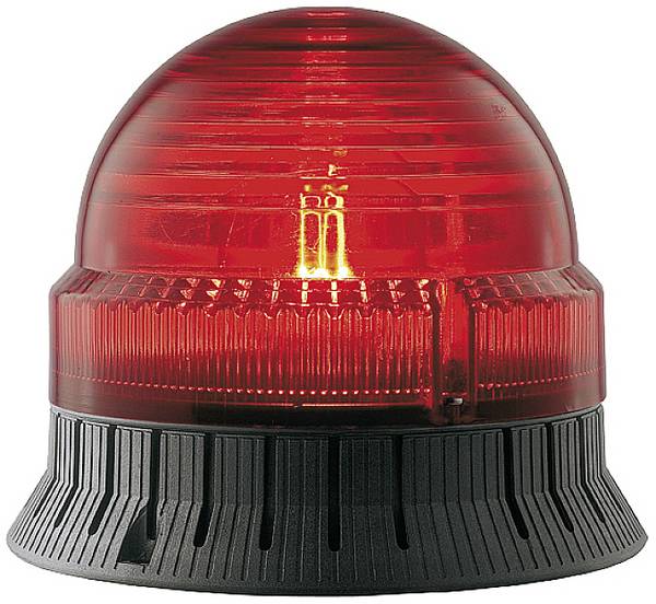 Grothe Blitzleuchte LED MBZ 8412 38412 Rot Blitzlicht, Dauerlicht 12 V, 24 V