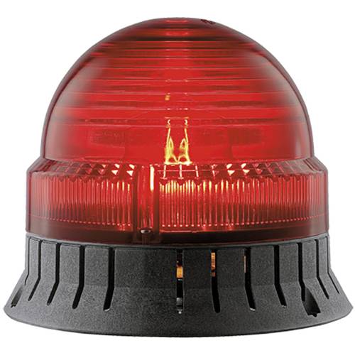 Grothe Kombi-Signalgeber Xenon HBZ 8542 24V DC 38542 Rot Blitzlicht, Dauerton 24 V
