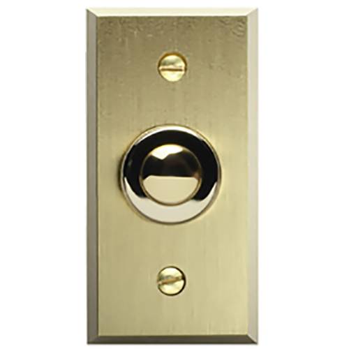 Grothe 55595 Klingeltaster Messing (gebürstet)