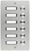 Grothe 55406 Klingeltaster mit Namensschild Edelstahl V2A