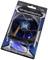 'NB-BlackSilentFan 120mm', leiser Lüfter in schwarzem Design mit blauen Akzenten, geeignet für Gehäusekühlung, mit 6-12 Volt Spannung.
