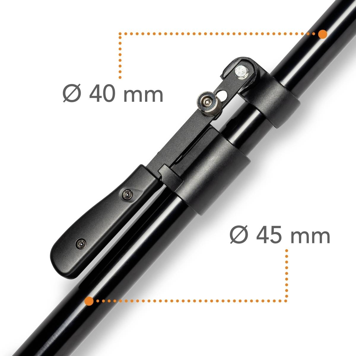 WALIMEX - pro Autopole 220-380cm inkl. Superklemme-7