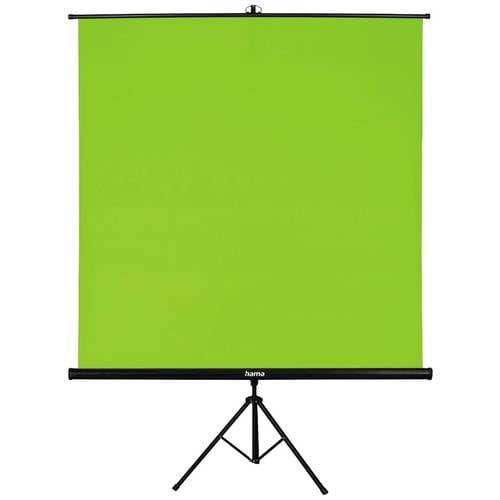 Thumbnail - hama 00021571 Green Screen Hintergrund mit Stativ, 180 x 180 cm, 2in1