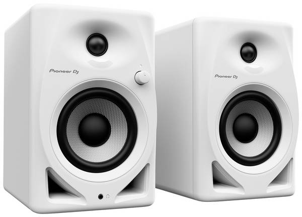 Pioneer DJ DM-40D-W Aktiver Monitor-Lautsprecher  3.4 Zoll  1 Paar