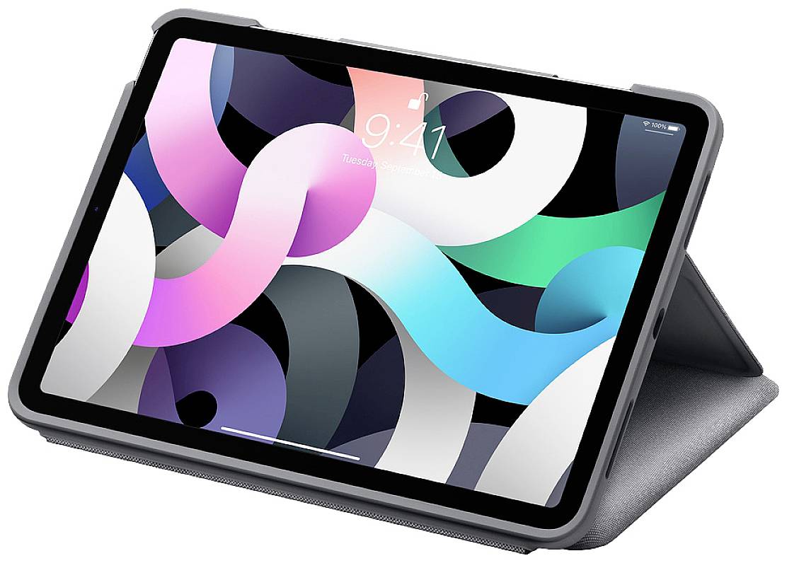 Logitech Folio Touch - Tastatur und Foliohülle - mit Trackpad - hinterleuchtet - Apple Smart connector - QWERTZ - Schwei-2