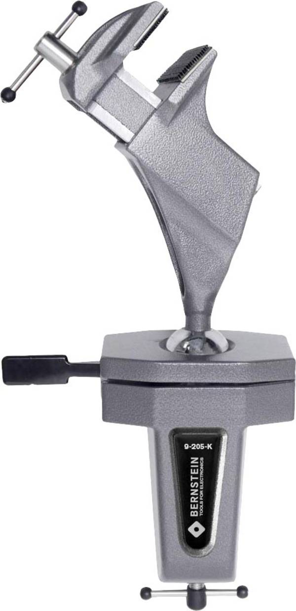 BERNSTEIN Tools for Electronics Bernstein Werkzeugfabrik Schraubstock 9-205-K Backenbreite: 50 mm Spann-Weite (max.): 70 mm