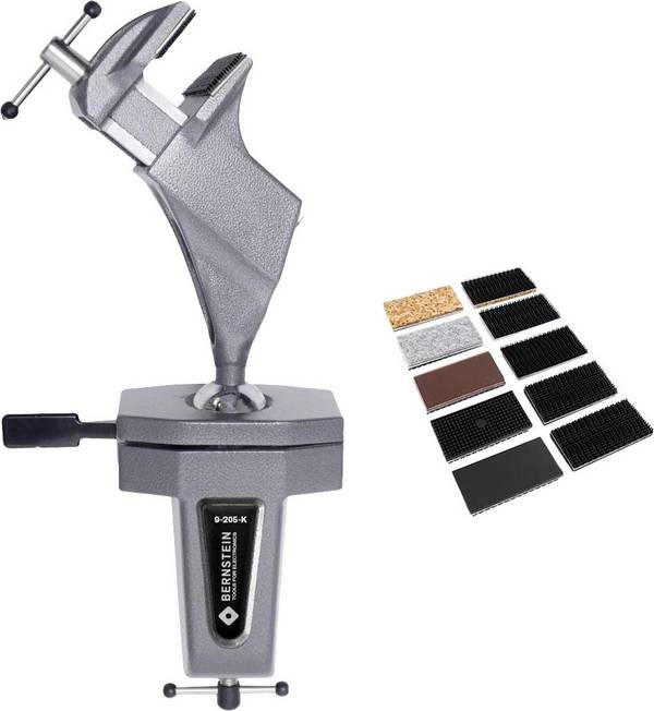 BERNSTEIN Tools for Electronics Schraubstock 9-205-K-SET1 Backenbreite: 50 mm Spann-Weite (max.): 70 mm
