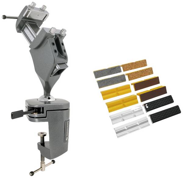 BERNSTEIN Tools for Electronics Schraubstock 9-290-SET1 Backenbreite: 100 mm Spann-Weite (max.): 100 mm