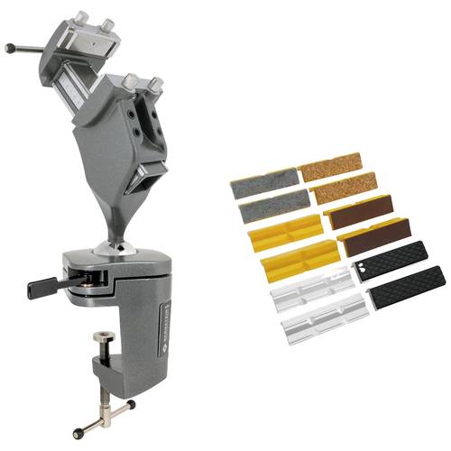 Bernstein Tools for Electronics Schraubstock 9-290-SET1 Backenbreite: 100 mm Spann-Weite (max.): 100 mm