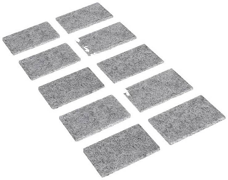 BERNSTEIN Tools for Electronics Filzaufkleber FILZ-050x25x3 Backenbreite: 50 mm