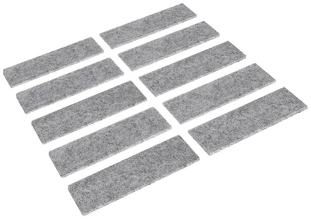 BERNSTEIN Tools for Electronics Filzaufkleber FILZ-100x25x3 Backenbreite: 100 mm
