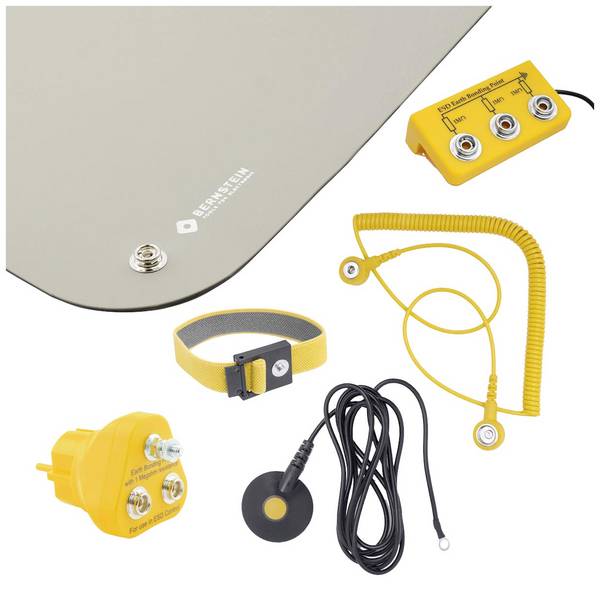 BERNSTEIN Tools for Electronics ESD-Handling-Set Grau