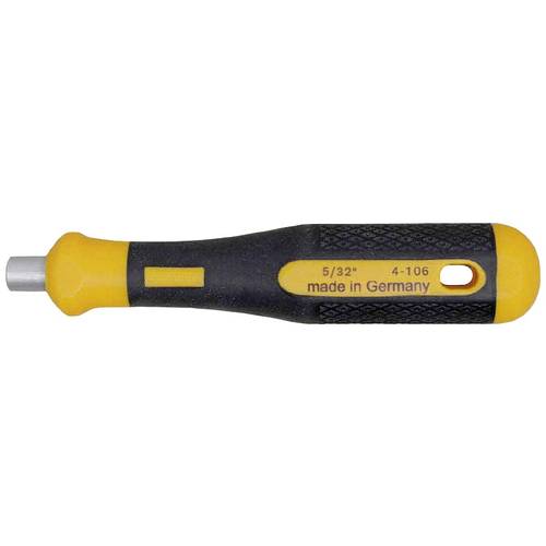 Bernstein Tools for Electronics 4-106 Schraubendrehergriff mit 5/32 Zoll Bitmagnethalteraufnahme 110 mm 5/32 (4 mm)