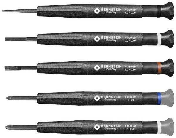 BERNSTEIN Tools for Electronics 4-380-A  Schraubendreher-Set