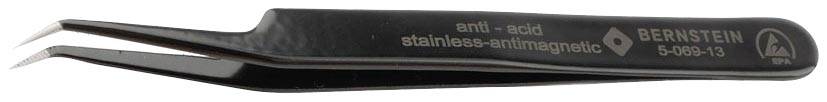 BERNSTEIN Tools 5-069-13 ESD Pinzette 5abb-Z Spitz, schmal, gebogen 30° 115 mm