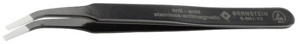 BERNSTEIN Tools for Electronics 5-861-13 ESD Pinzette  FB Flach-eckig, gebogen 30° 120 mm