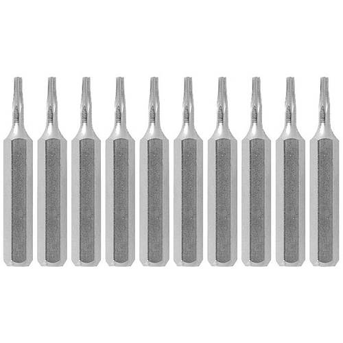 Bernstein Tools for Electronics 6-340-T5 Torx-Bit Qualitätsstahl sandgestrahlt, vernickelt 10 St.