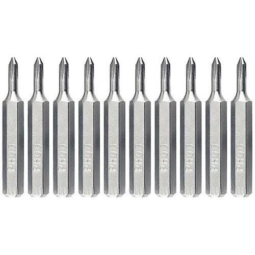 Bernstein Tools for Electronics 6-340-Y00 Bit-Set Qualitätsstahl sandgestrahlt, vernickelt 10 St.