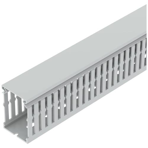 Thumbnail - OBO Bettermann 6132552 Verdrahtungskanal Oberteil (L x B x H) 2000 x 40 x 60 mm 24 St. Grau