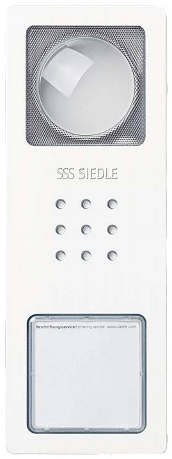 Siedle 210005113-01 Türsprechanlagen-Zubehör Kabelgebunden Abdeckung  Weiß