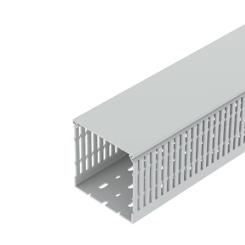 OBO Bettermann 6132576 Verdrahtungskanal Oberteil (L x B x H) 2000 x 100 x 100 mm 8 St. Grau