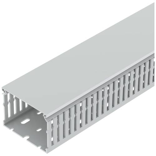 OBO Bettermann 6132556 Verdrahtungskanal Oberteil (L x B x H) 2000 x 80 x 60 mm 16 St. Grau
