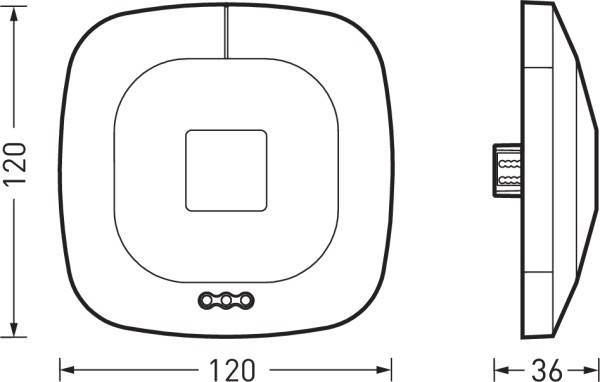 Trilux Lichtregelsystemkomponente LiveLink Sensor-2