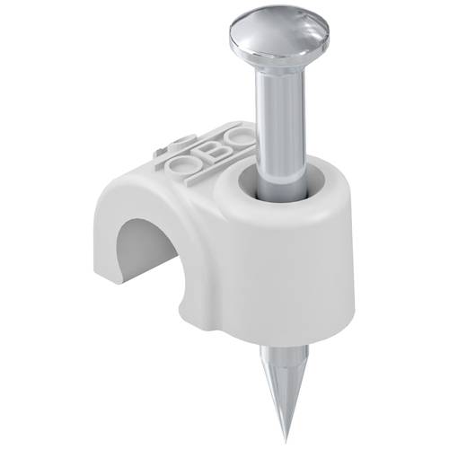 OBO Bettermann 2014 50 LGR Nagelschellen 2228122 Bündel-Ø-Bereich 14 mm (max) Grau 50 St.